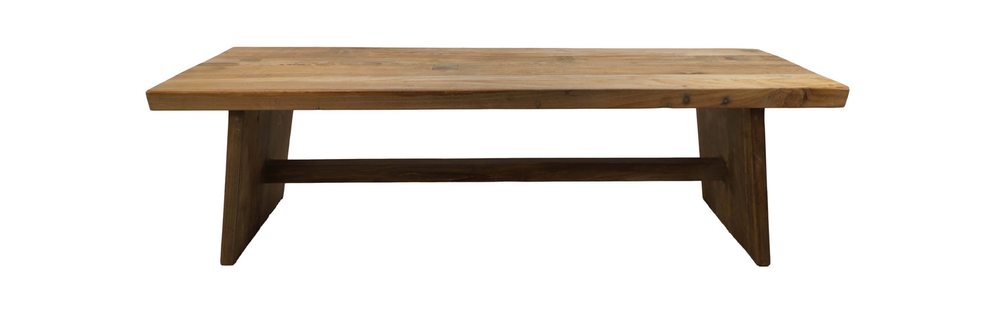 Banc - 140x35x45 - Naturel - Teck