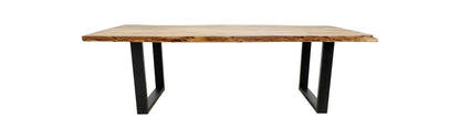 Table à manger SoHo - 240x100 cm - acacia/métal