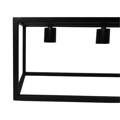 Suspension Fremont - 100x25 - Noir - Métal