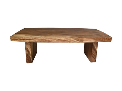 Collection HSM - Table basse Munggur - Finition naturelle 130*70*43