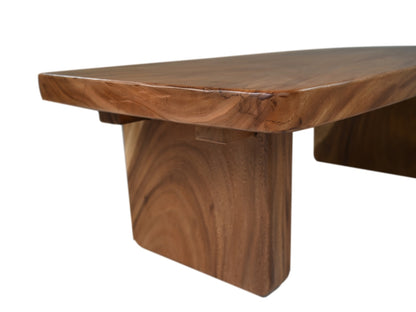 Collection HSM - Table basse Munggur - Finition naturelle 130*70*43