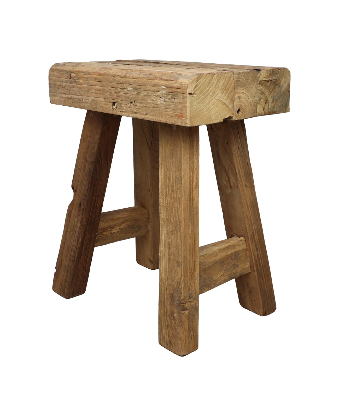 Tabouret Naples - 40 cm - teck massif