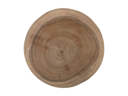 Tabouret rond - 30x30x44 - naturel - Munggur