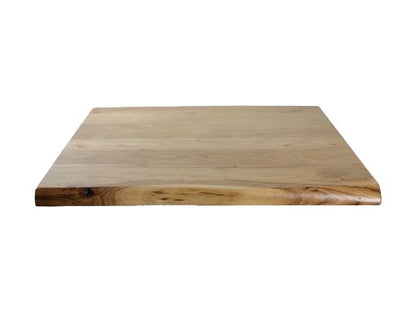 Plateau de table live edge - 80x80x4 - Waturel - Acaciahout