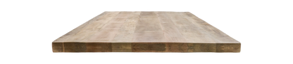 Plateau de table rectangulaire Portland - 180x90x5 - Naturel - Bois de manguier