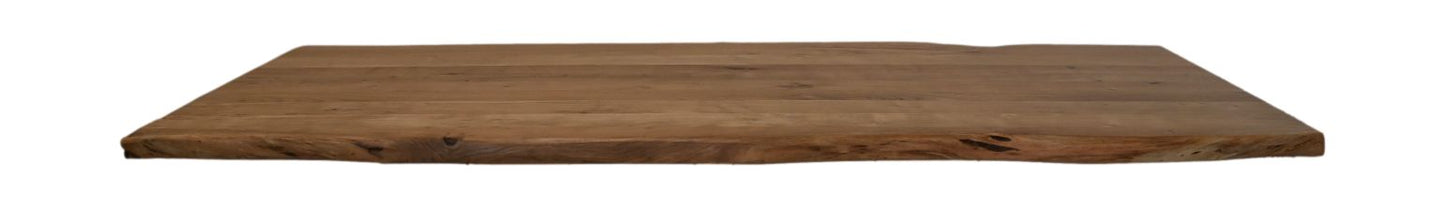 Plateau de table rectangulaire luxe Soho - 180x90x4 - Finition Naturelle - Acacia