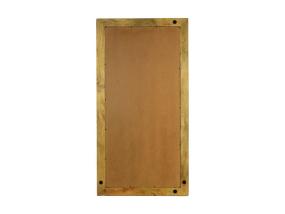 Miroir mural - 70x3x135 - Bois de manguier